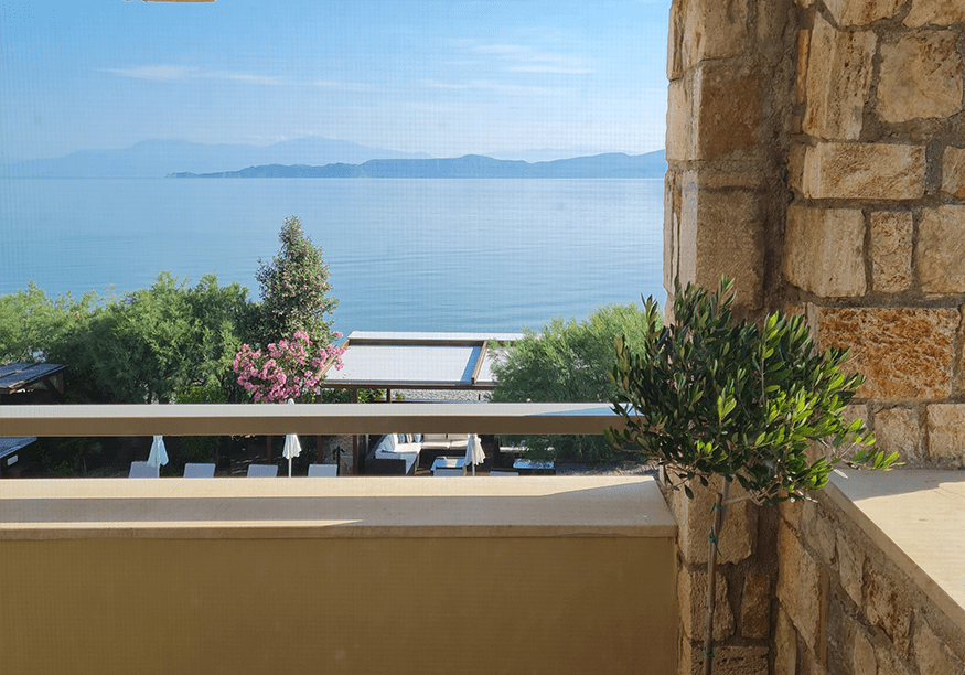Balcony sea view
